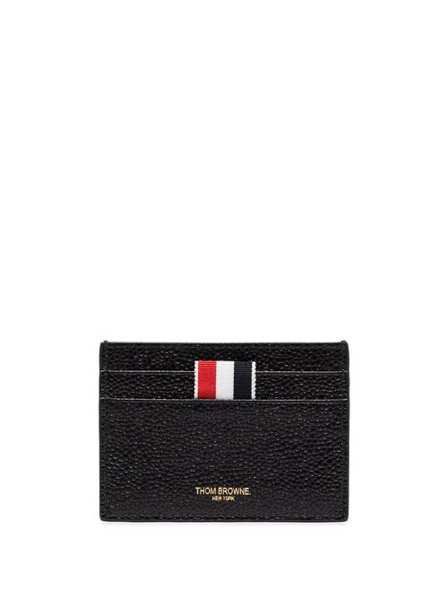 Portafoglio in pelle nera THOM BROWNE | FAW035A00198001